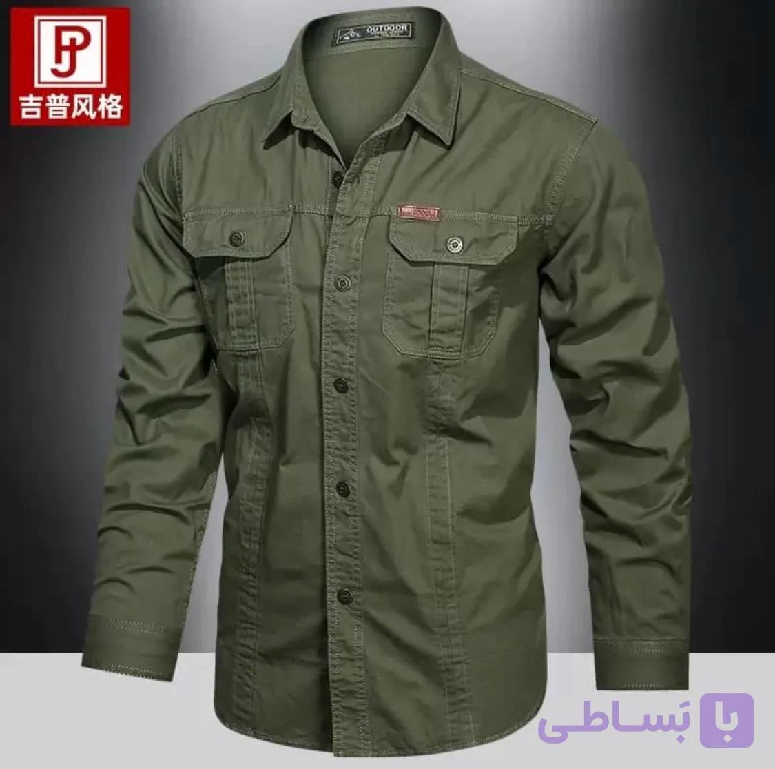 پیراهن کتان شرکت جیپ کد 1388