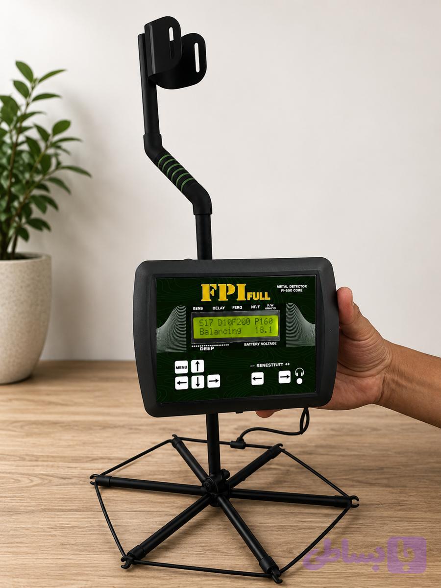 فلزیاب نقطه‌زن پالسی FPI با قابلیت تفکیک‌ کامل فلزات
