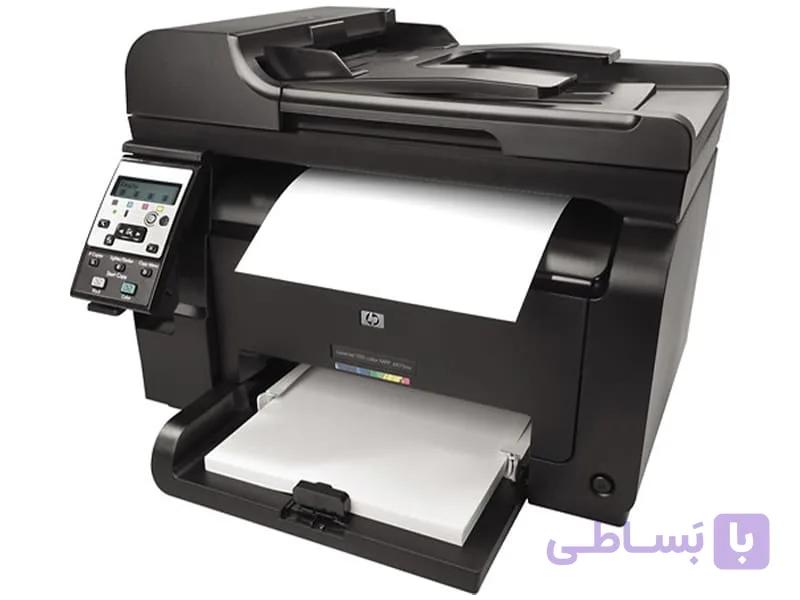 پرینتر سه کاره لیزری رنگی اچ پی مدل m175nw استوک