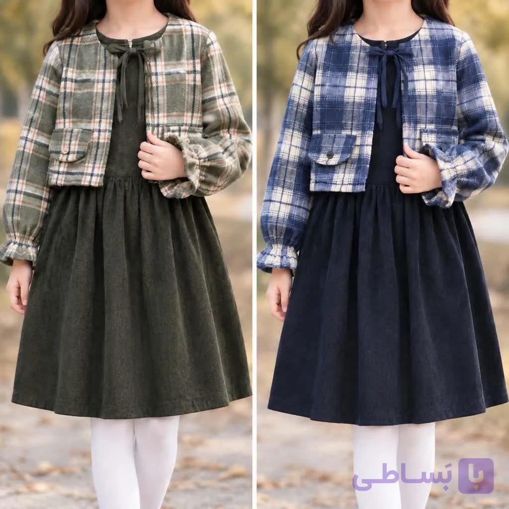 کت سارافون دخترانه سودا 10 تا 16 سال — تصویر 1