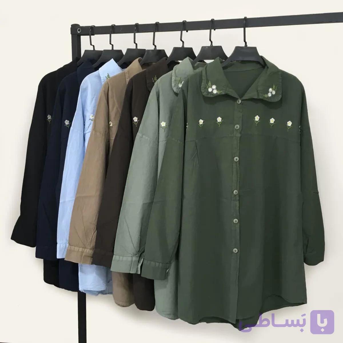 مانتو گلدوزی شده نیکو — تصویر 1