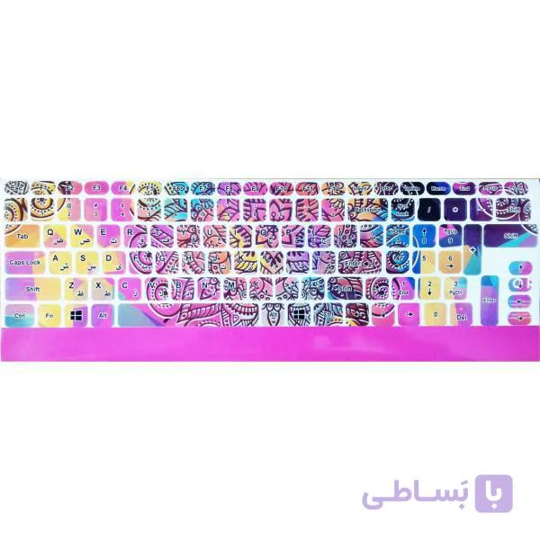 لیبل حروف کیبورد طرح فانتزی — تصویر 1