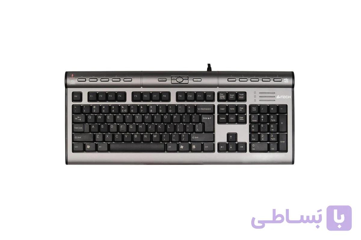 کیبورد سیم دار ایفورتک مدل KL7MUU — تصویر 1