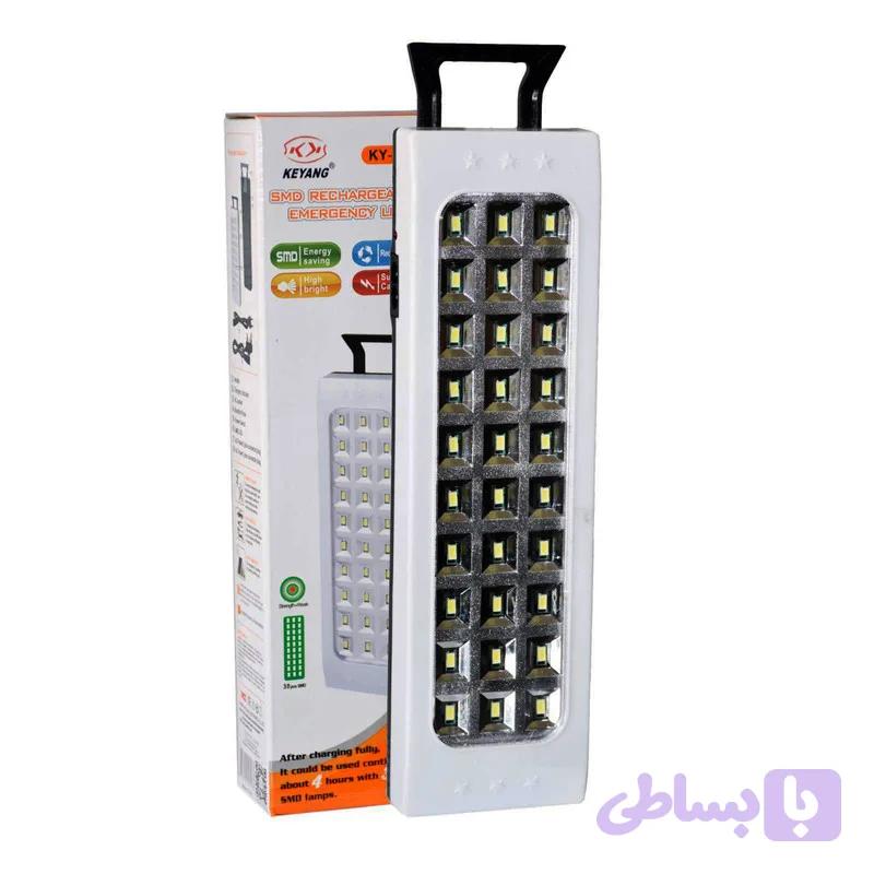 مهتابی شارژی کیانگ مدل KY-718 | 30 وات نور قوی