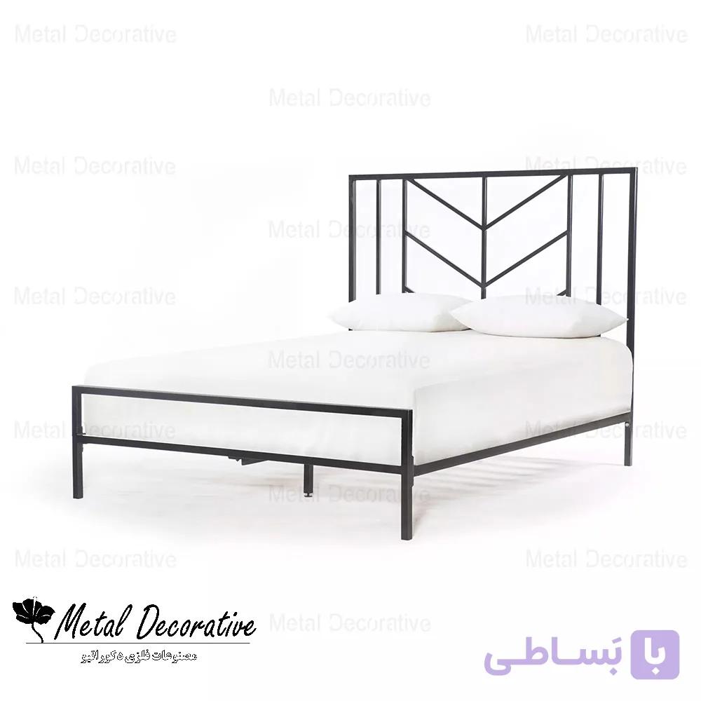 تخت خواب دو نفره مدرن مینیمال — تصویر 1