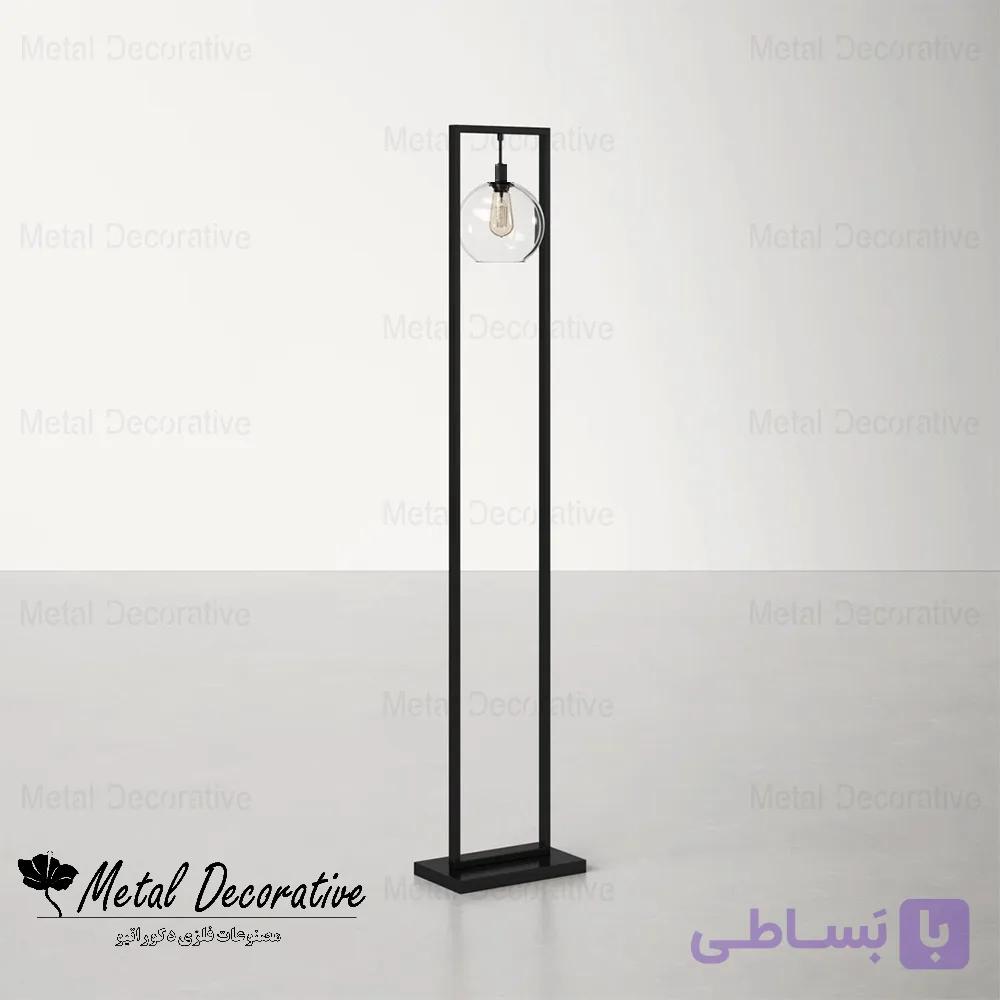 آباژور ایستاده فلزی مدرن ترند تک شعله — تصویر 1