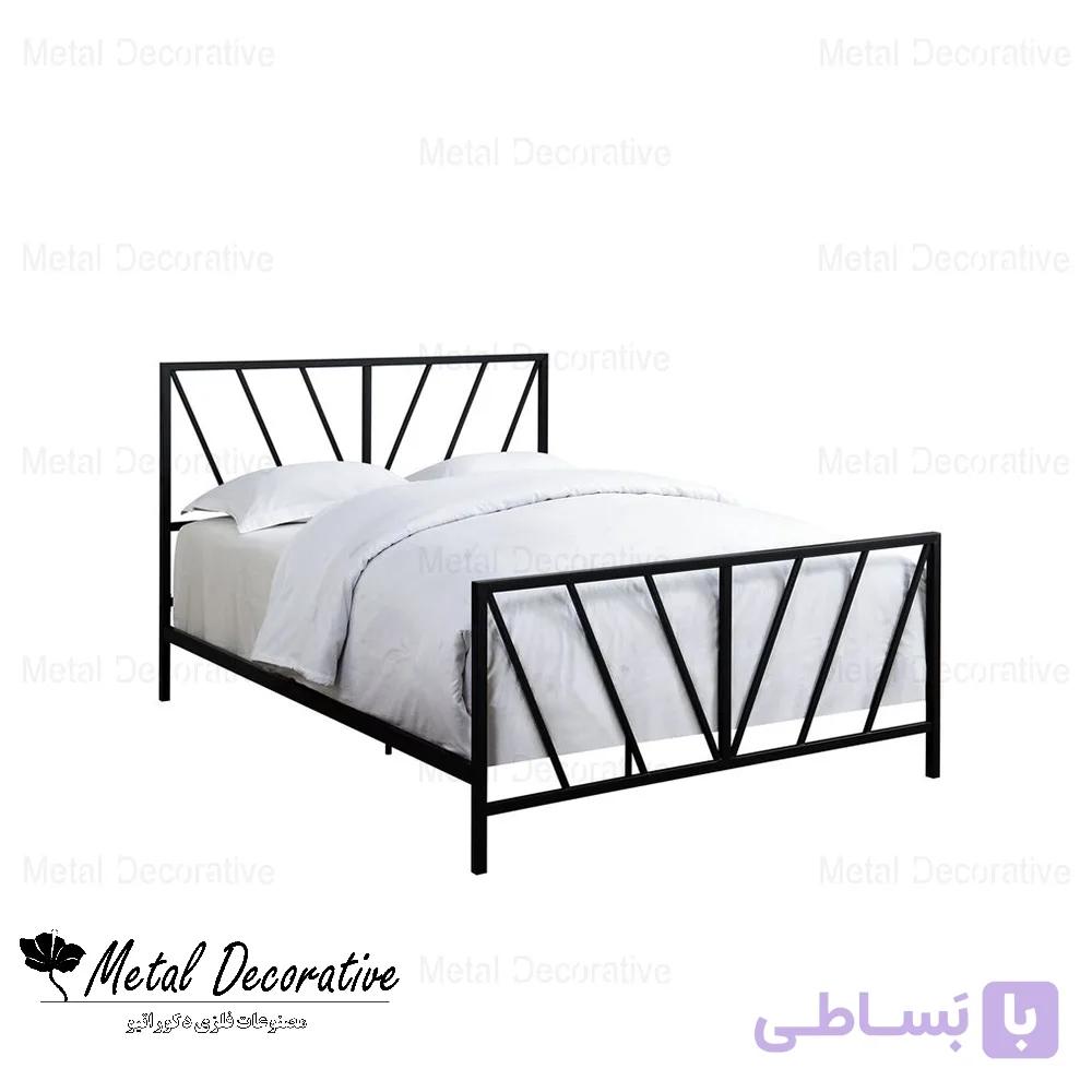 تخت خواب فلزی مدرن تک نفره و دو نفره — تصویر 1