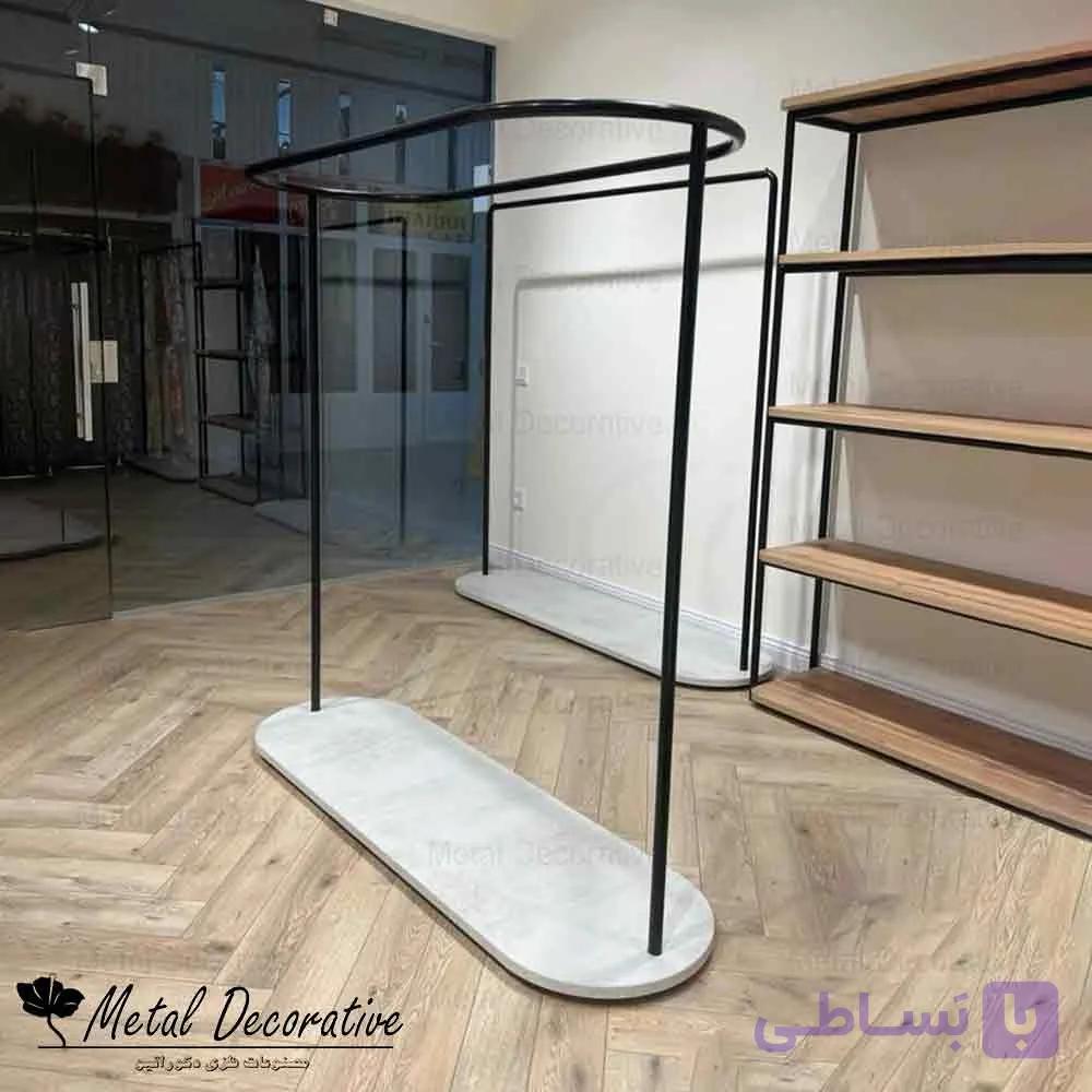 رگال لباس دو ردیفه با پایه طرح سنگ