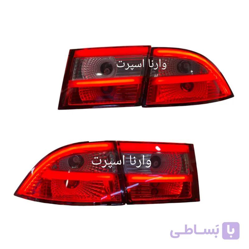 چراغ خطر اسپرت سمند طرح پلاس مناسب lx بسته 4 عددی — تصویر 1