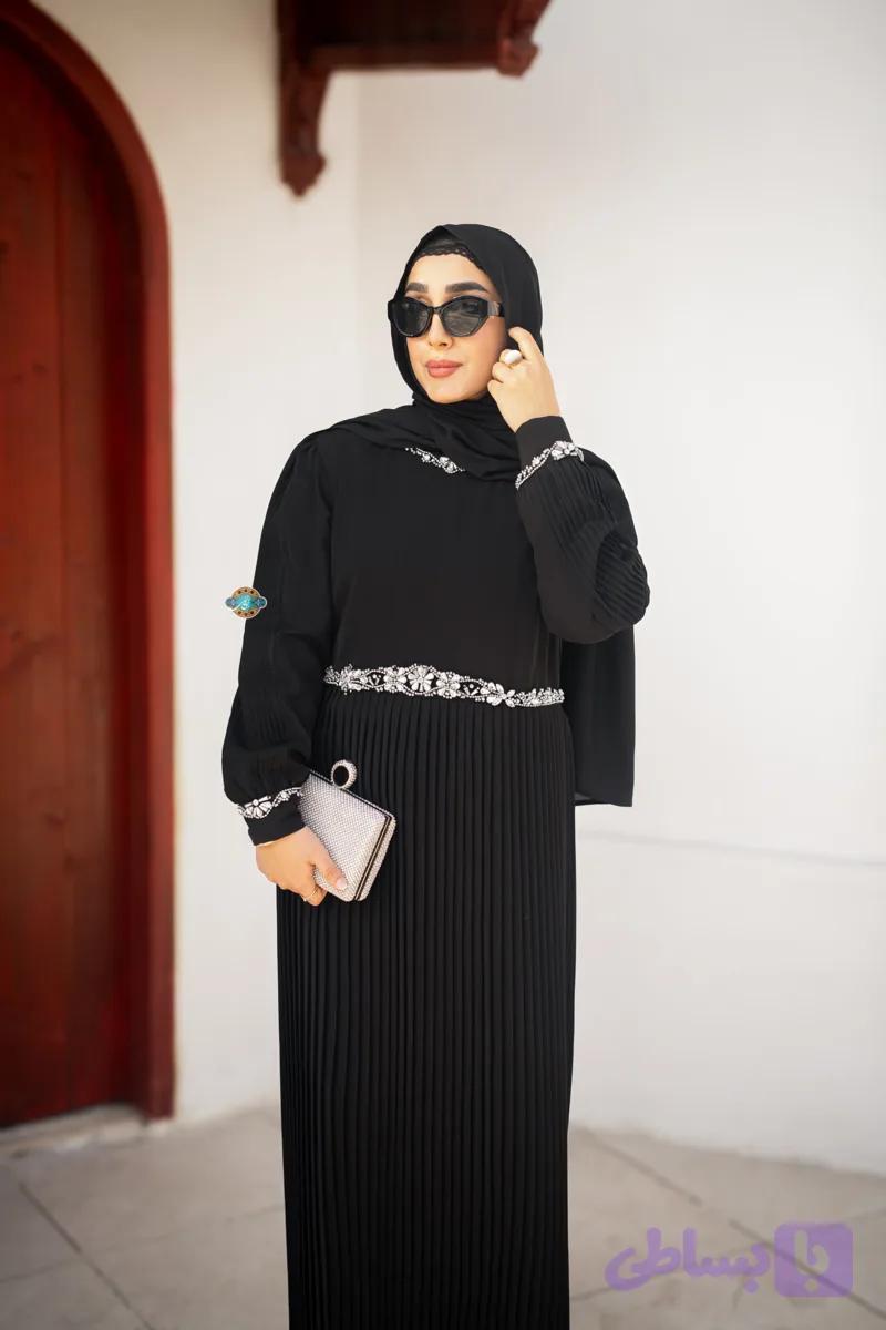 عبای جواهردوزی مدل هوژان — تصویر 1