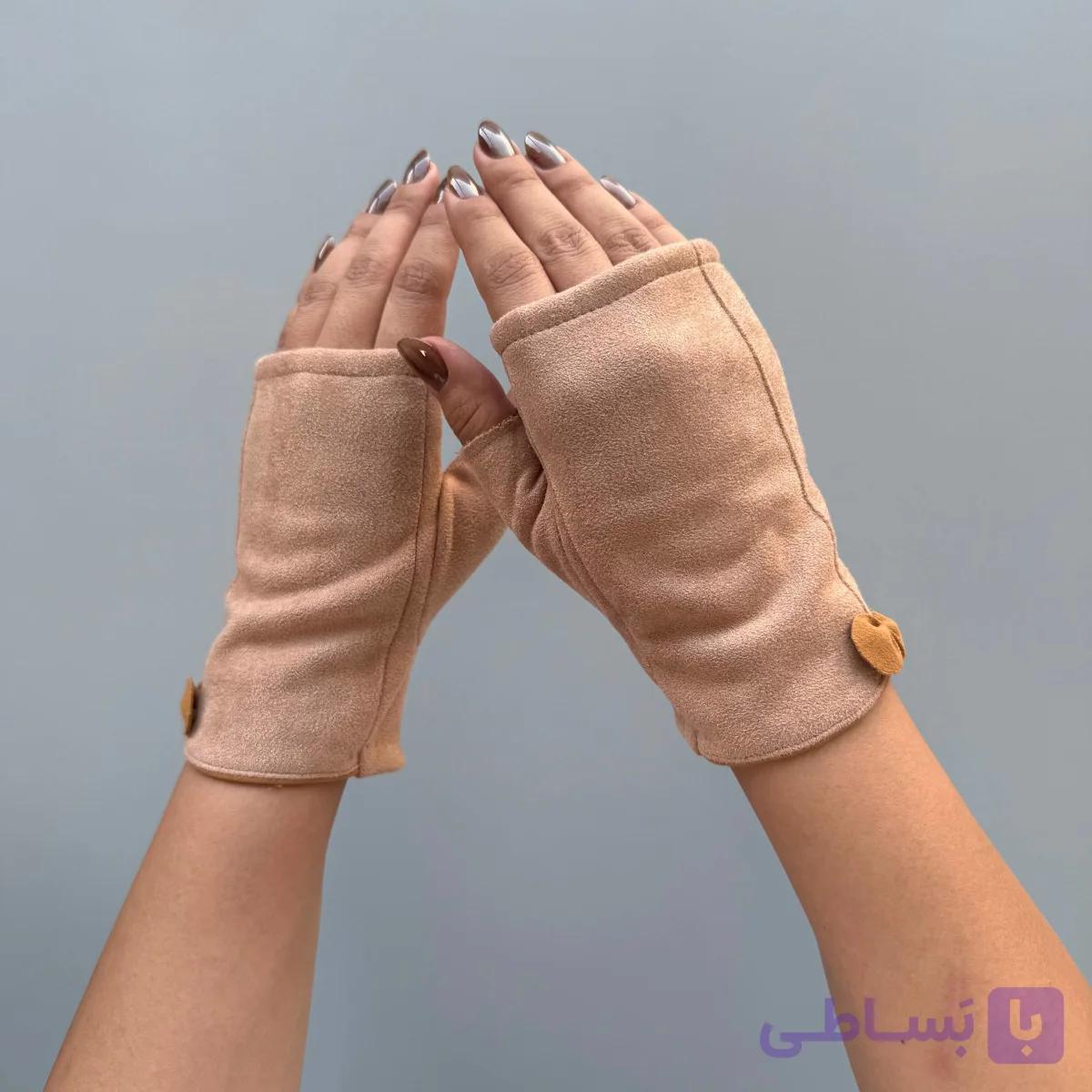 مچ بند نسکافه ای پاپیون ظریف — تصویر 1