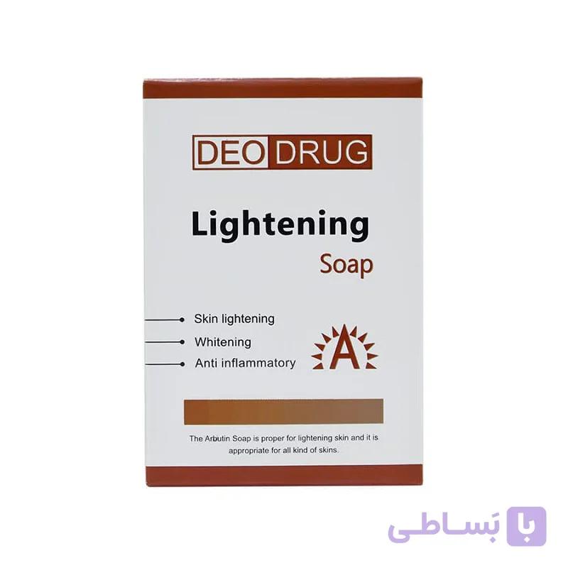 صابون لایتنینگ ضد لک و روشن کننده دئودراگ حجم 90g