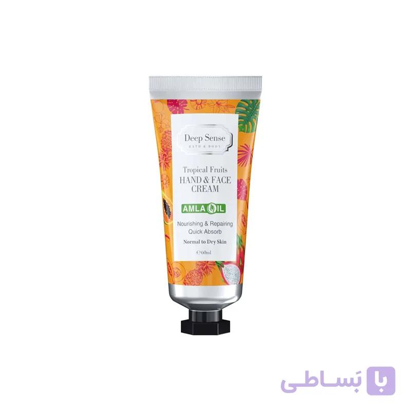 کرم مرطوب کننده دیپ سنس مدل تروپیکال حجم 60mL