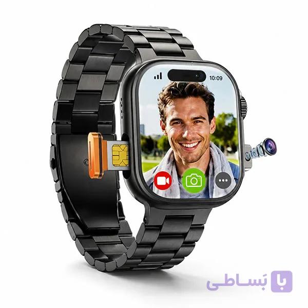 ساعت هوشمند JSYES MS33 Ultra سیم‌کارت‌خور با دوربین