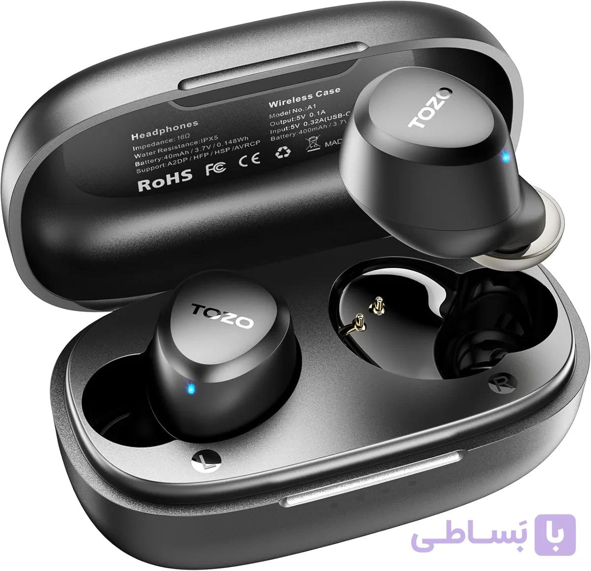 هدفون بی‌سیم توزو A1 Mini — تصویر 1