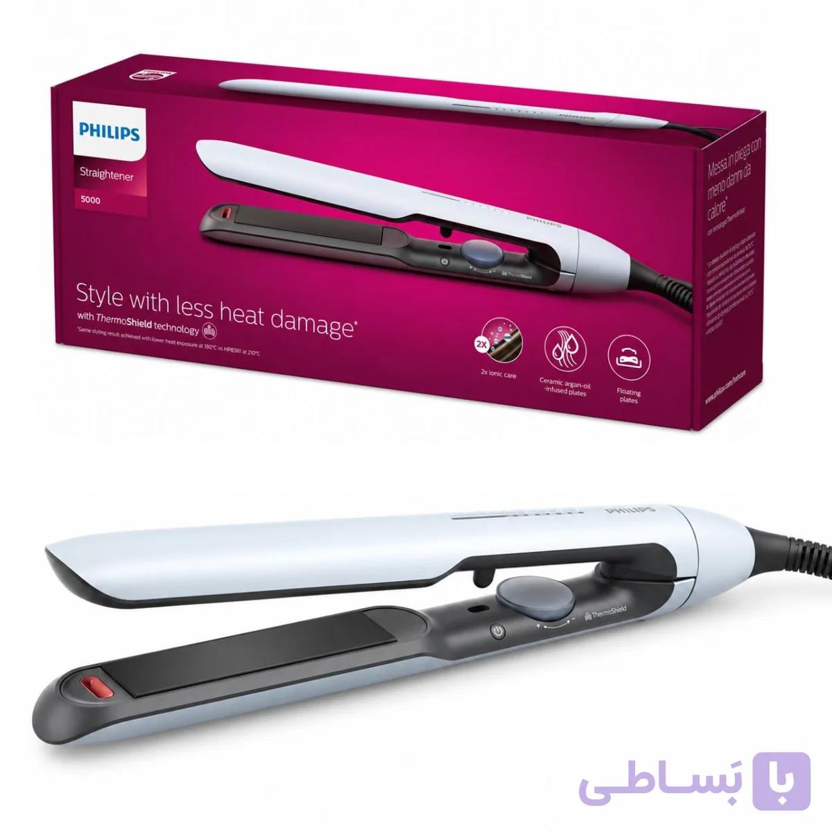 اتو مو فیلیپس با فناوری محافظت حرارتی مدل Philips BHS520 — تصویر 1