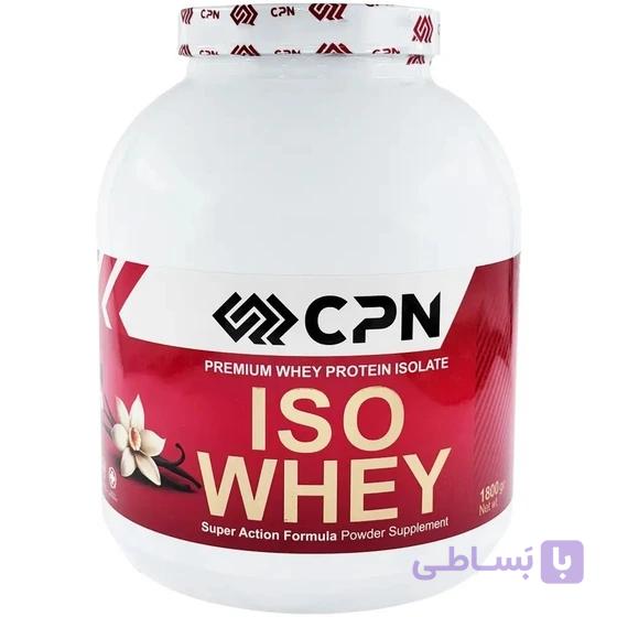 پودر وی پروتئین ایزوله سی پی ان 1800 گرم (شکلاتی) CPN