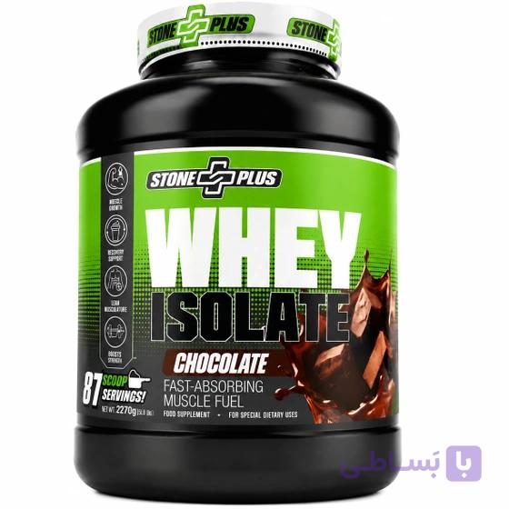 پودر پروتئین وی ایزوله استون پلاس 2270 گرم ( stone plus)