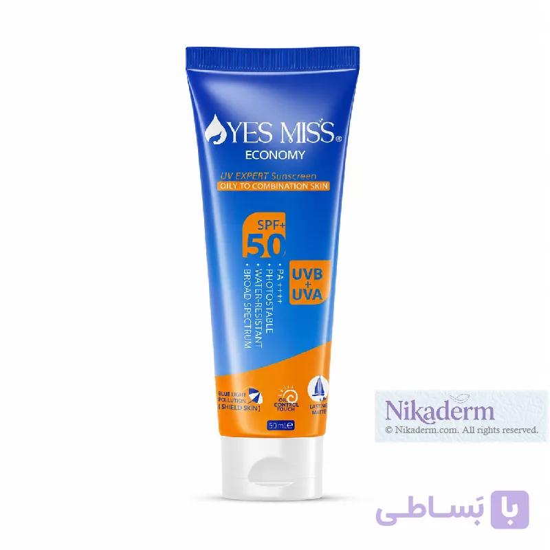 ضد آفتاب فلوئید یس میس مخصوص پوست چرب مقاوم در برابر 50ml UV — تصویر 1