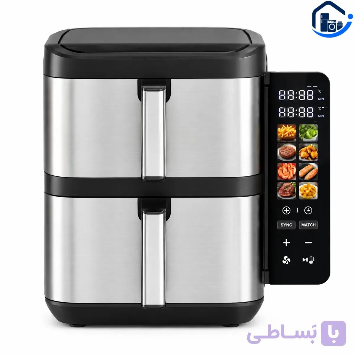 سرخ کن دو طبقه فیلیپس مدل 9280 ظرفیت ۱۸ لیتر — تصویر 1