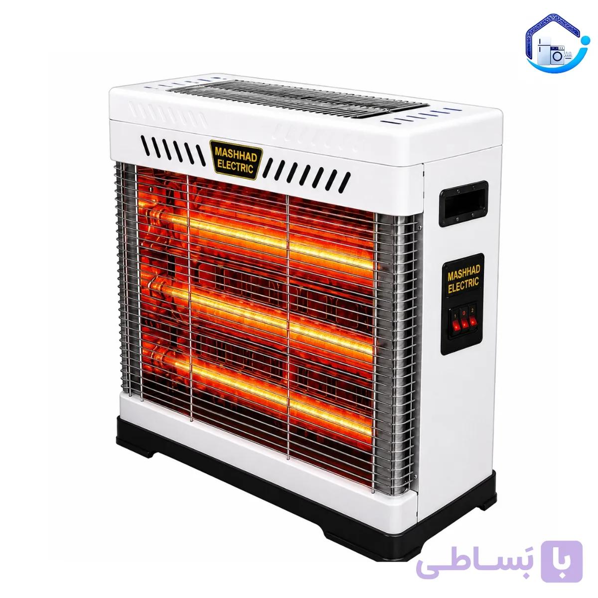 بخاری برقی مشهد الکتریک فن دار — تصویر 1