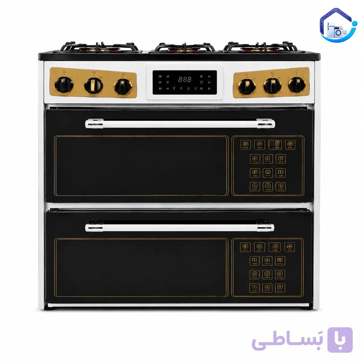 اجاق گاز دو درب فلزی