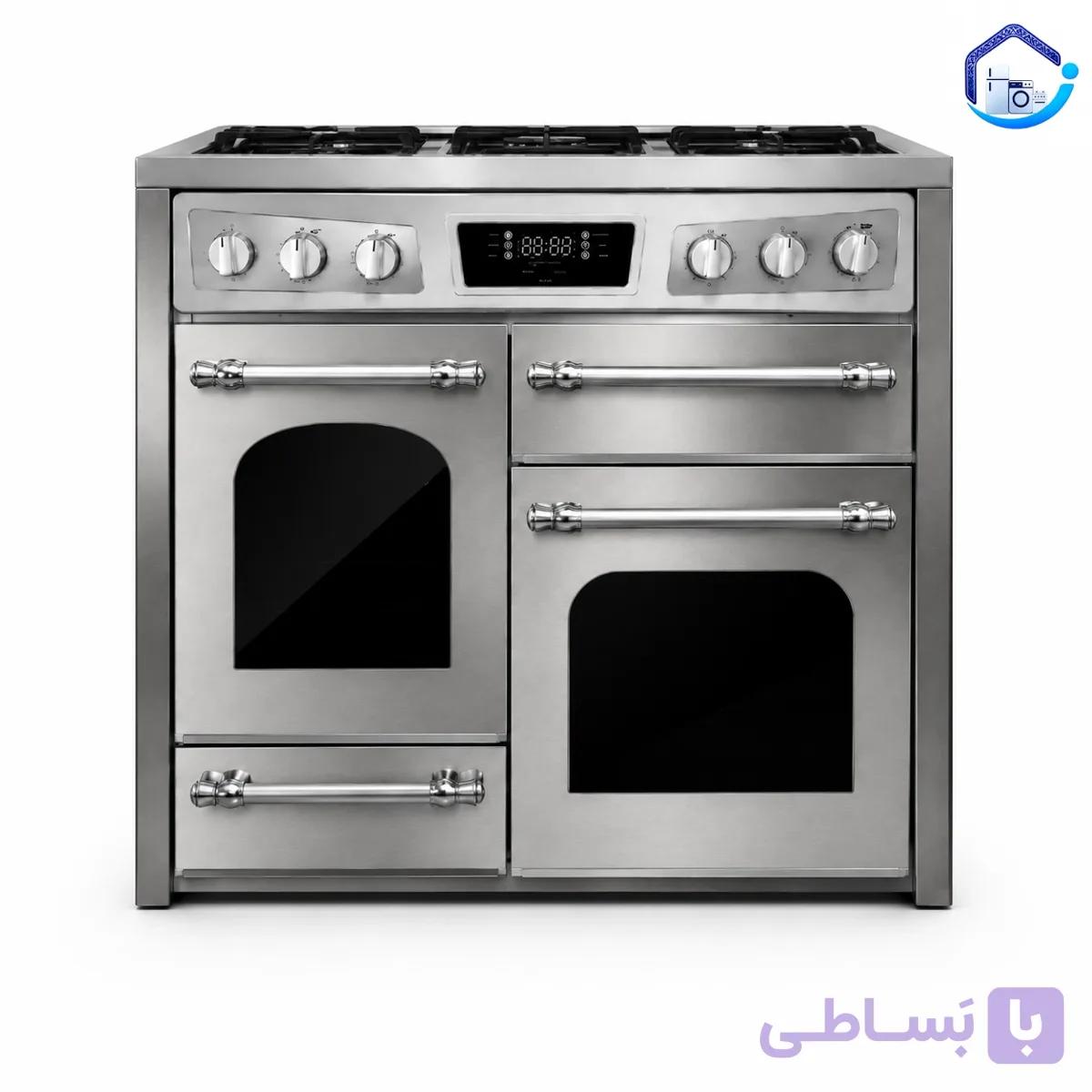 اجاق گاز چهار درب تمام استیل