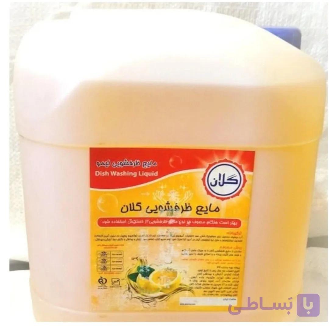 مایع ظرفشویی 10 لیتری گلان