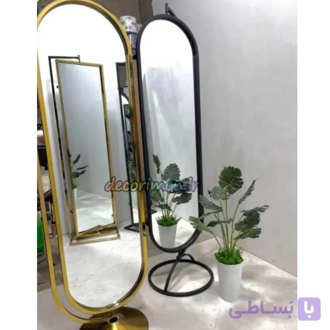 آینه قدی ایستاده کپسولی مدل چرخشی — تصویر 1