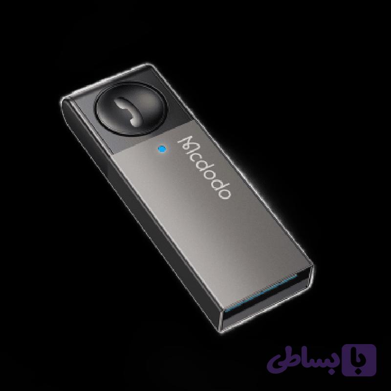 آداپتور بلوتوثی خودرو مک دودو مدل Mcdodo USB-A Wireless Car Adapter with Built-in Multi-Function ButtonOT-8250