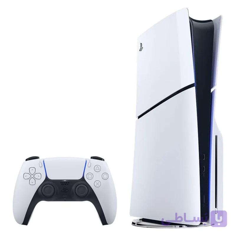 کنسول بازی سونی مدل PlayStation 5 Slim ریجن اروپا سری 2016A نسخه دیجیتال ظرفیت یک ترابایت — تصویر 1