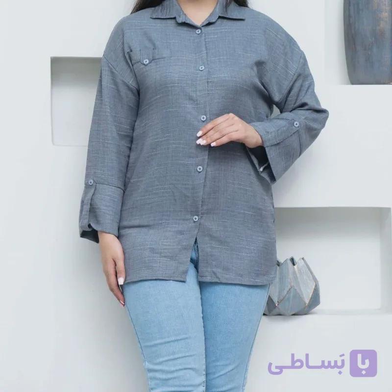 شومیز زنانه نخی خنک و شیک