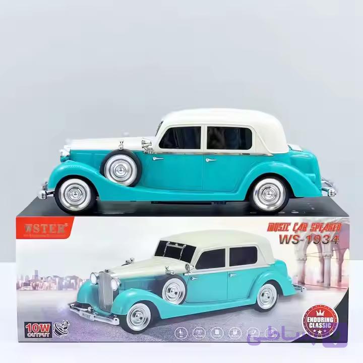 اسپیکر بلوتوثی طرح ماشین کلاسیک وستر WSTER WS-1934 — تصویر 1