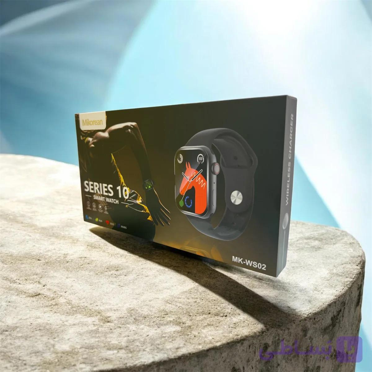 ساعت هوشمند Mikorean Series 10 MK-WS02 با تماس بلوتوثی — تصویر 1