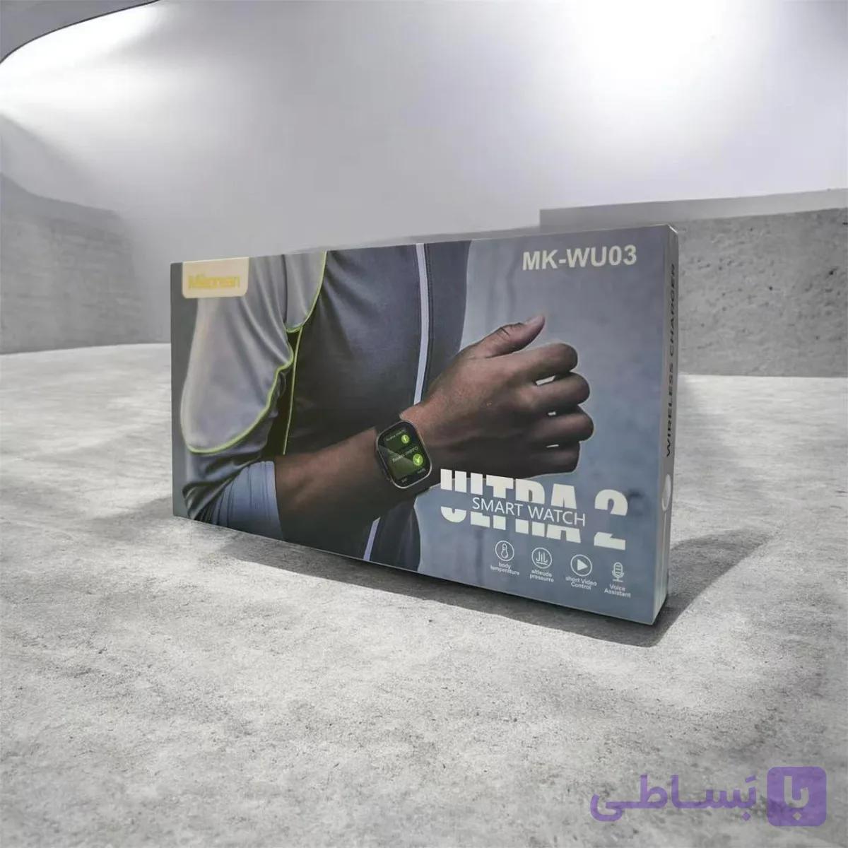 ساعت هوشمند Mikorean MK-WU03 با تماس و پایش سلامت — تصویر 1