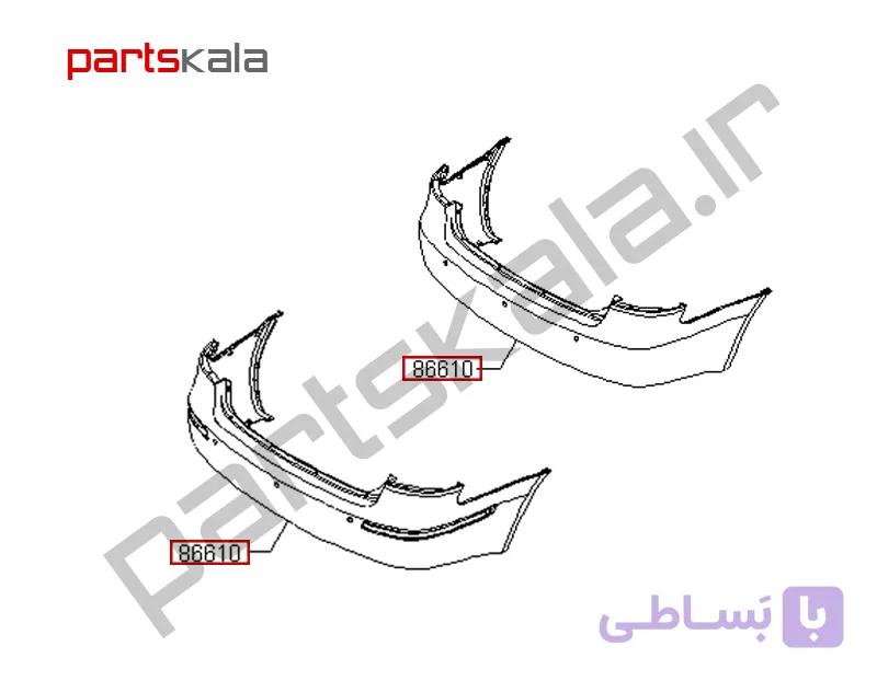 فوم سپر عقب سوناتا NF