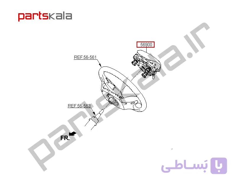 ایربگ فرمان سوناتا LF بنزینی