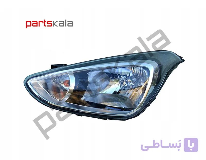 چراغ جلو چپ هیوندای i10 مونتاژ