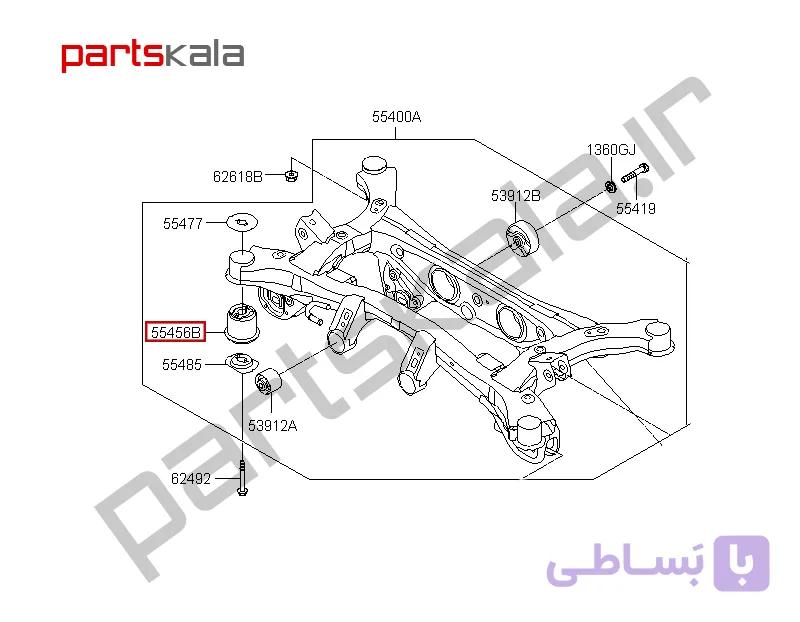 اکسل عقب توسان TL