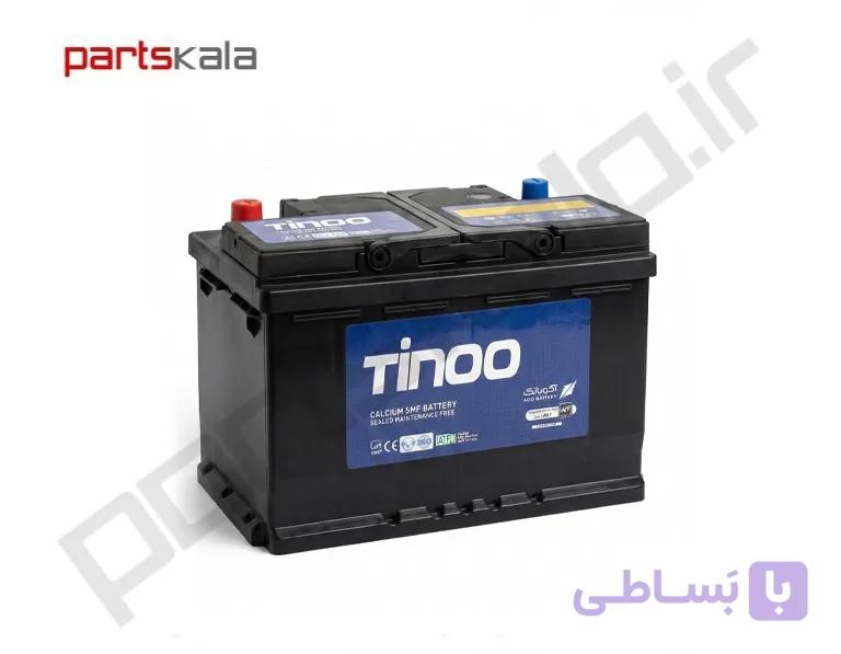 باتری 12 ولت 74 آمپر پایه کوتاه — تصویر 1