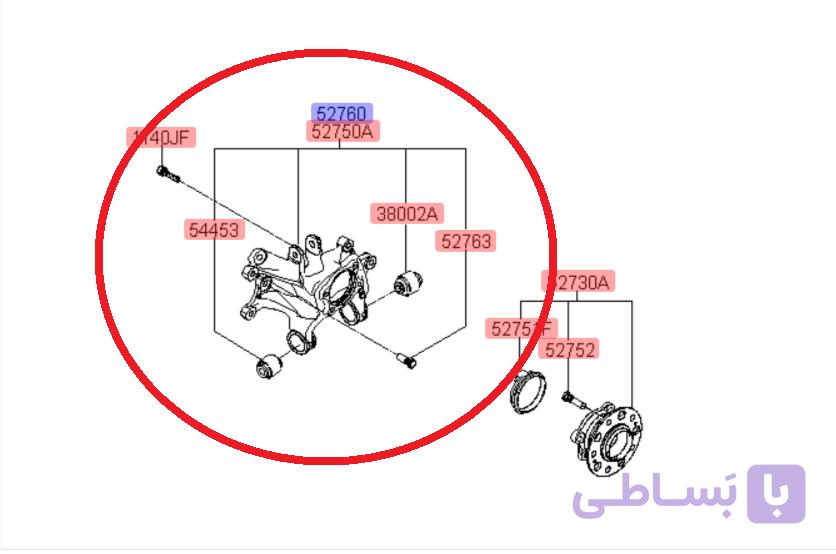 سگدست عقب راست آزرا گرنجور ۲۰۱۸