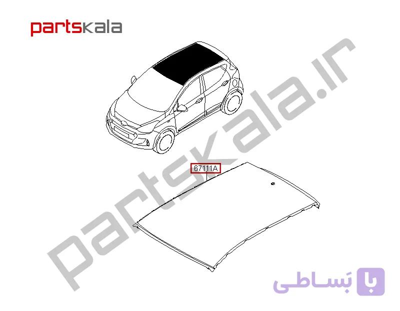 پوسته سقف i10‌ مونتاژ