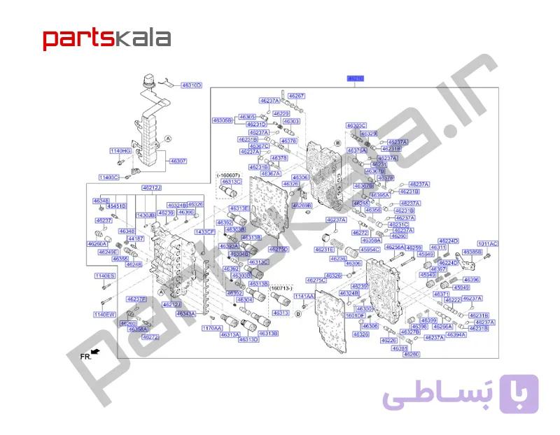 ساعت گیربکس سوناتا LF بنزینی