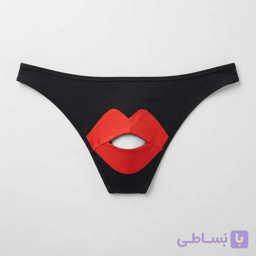 لباس زیر فانتزی مردانه کد ۱۶۶۰ طرح لب