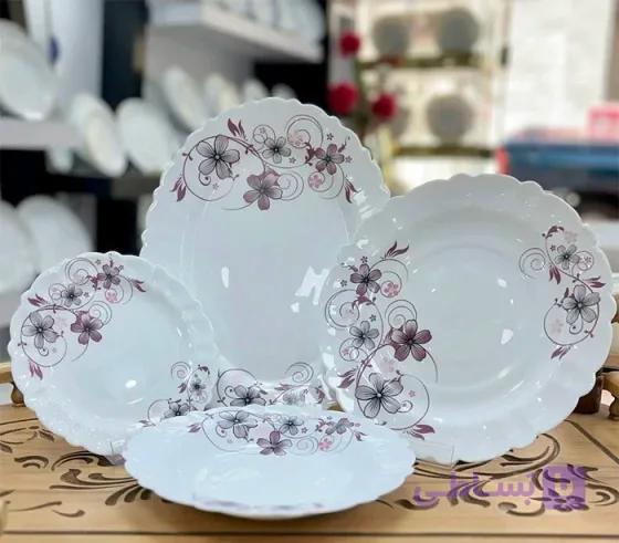 سرویس ارکوپال ۲۵ پارچ ایروپال مدل مارال بنفش