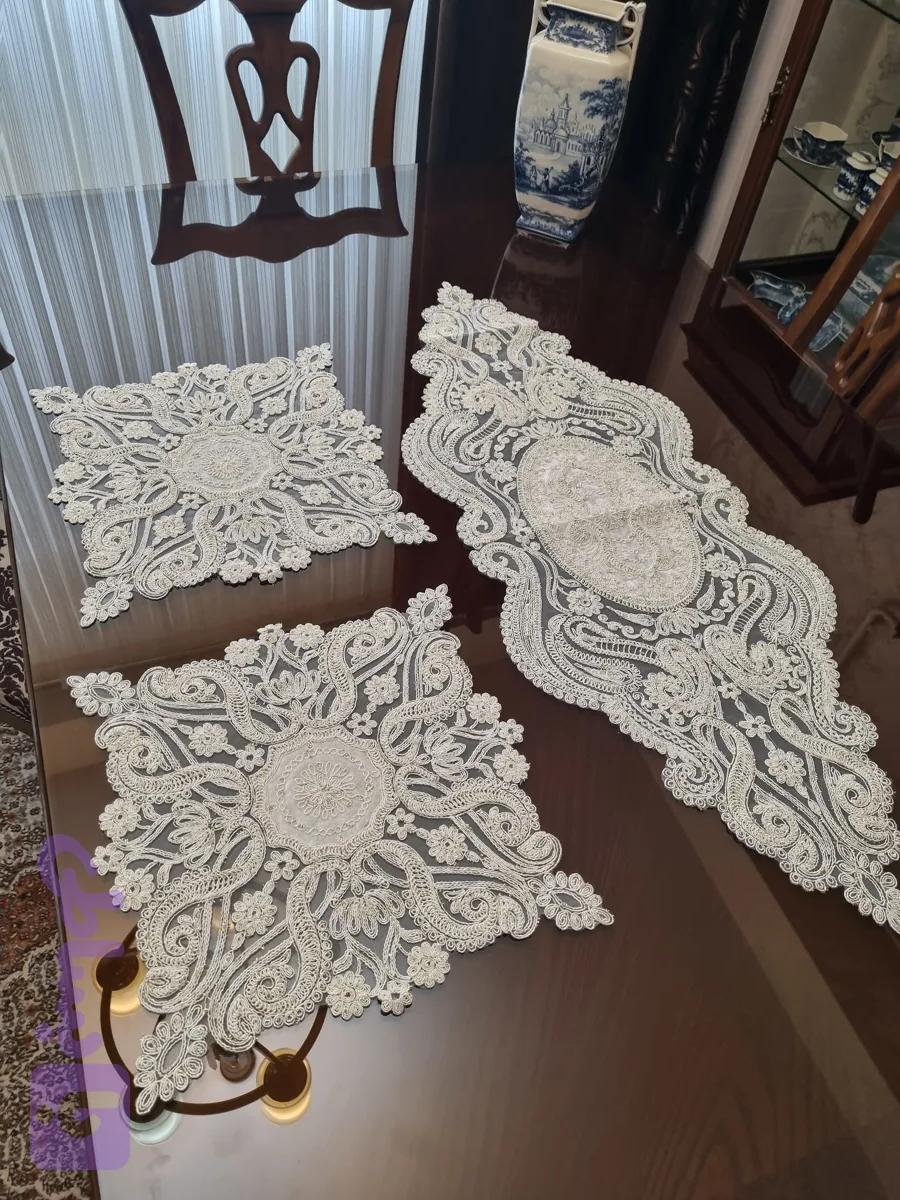 ست سه تیکه جلومبلی طرح الماس