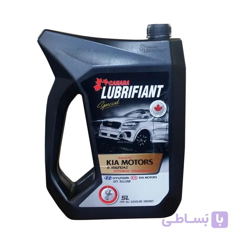 روغن موتور لوبریفنت کانادا مدل اسپیشیال  5W30 SN  KIAHYUNDAI حجم 5 لیتر کد ۲۱۵۱۴