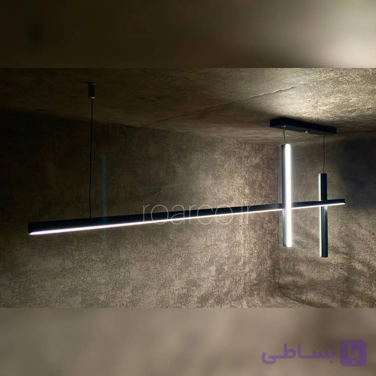 لوستر آویز مدرن کد112 برند Roar محصول سفارشی هستش بین 20تا 25روز کاری زمان میبرد