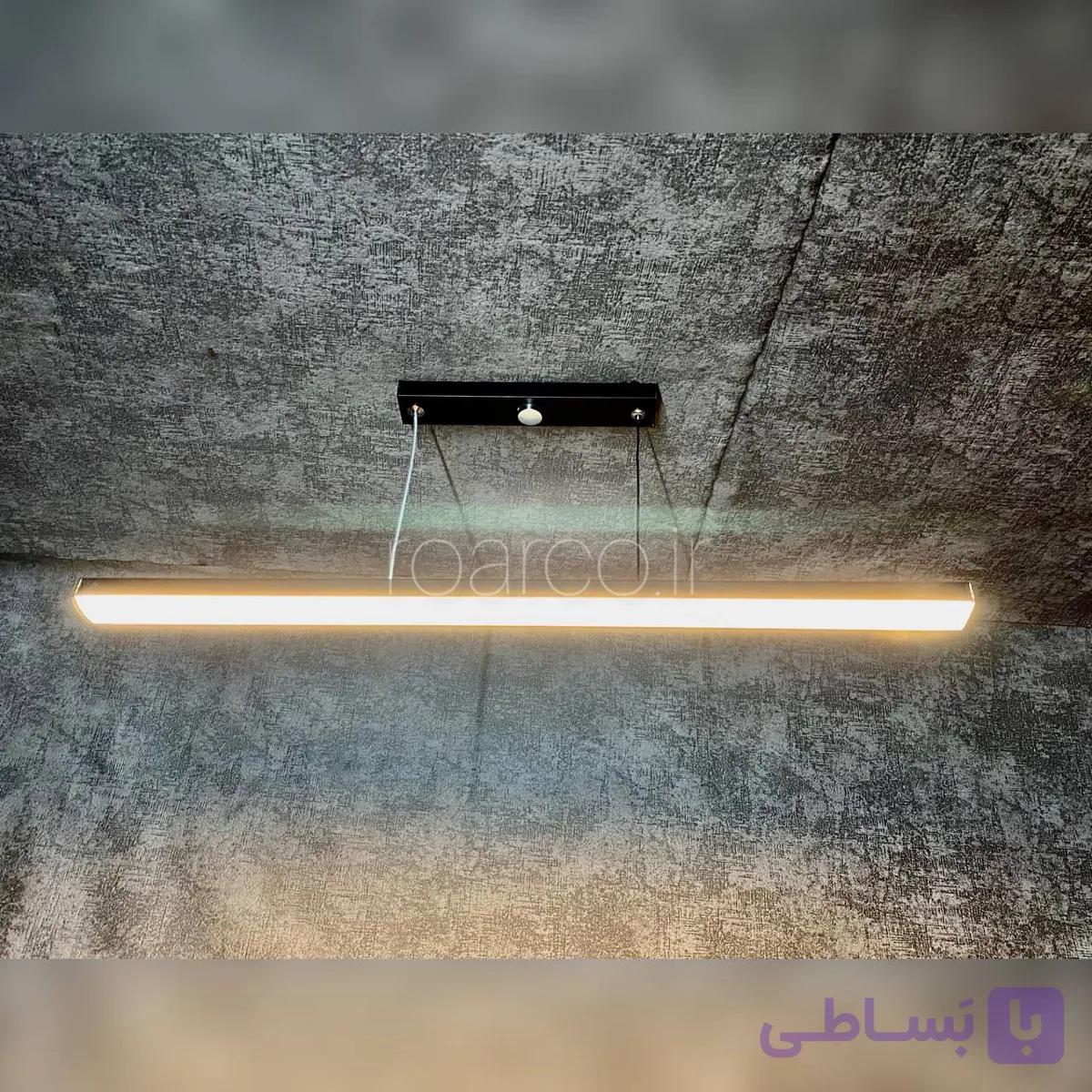 لوستر مدرن آویز خطی مدل روناکRoar