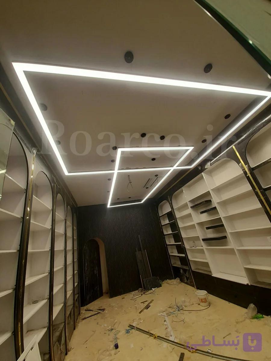 چراغ خطی لاینر روکار و آویز 25 وات عرض۴.۹ سانتی متر کدRoar۳0 چون محصول باید اماده سازی شود بازده زمانی ممکن است بین 30روز زمان ببرد